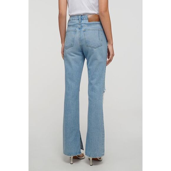 New Derek Lam 10 Crosby FRANKIE ULTRA HIGH RISE STRAIGHT LEG JEANS - Picture 4 of 13